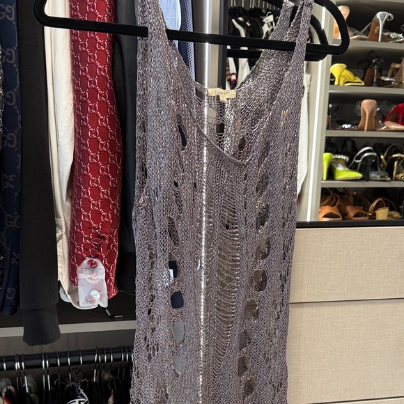 love sen Other - Stylish Gray Knit Dress